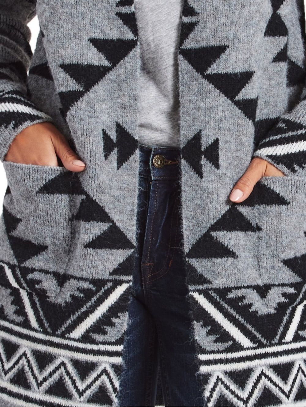 Frye Aztec Open Cardigan - Picture 3 of 12